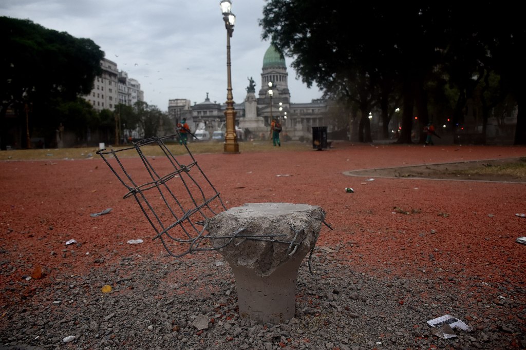 Vandalismo en el Congreso: los destrozos durante la última marcha costarán $90 millones que saldrán de los impuestos de los&nbsp;porteños